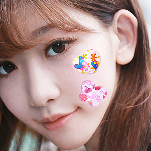 900人付款淘宝婴儿宝宝接种疫苗贴针孔贴可爱卡通创可贴圆形防水创口