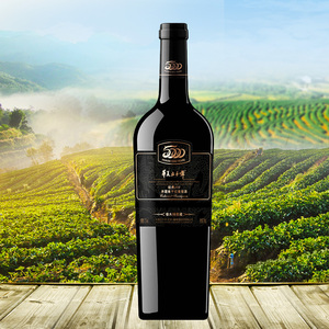 【名品世家】华夏五千年红酒 经典100 赤霞珠干红葡萄酒 单支