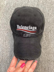 Balenciaga巴黎世家 2023秋冬款男士徽标字母帽子7668614正品代购