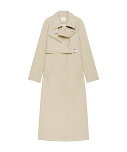 givenchy纪梵希2022秋冬款女士 翻领长袖风衣bw00fn14bf正品代购