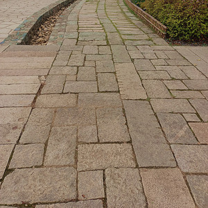 庭院石头路面