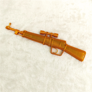 【小号98k步枪】创意手工模型枪铝线工艺品地摊家居摆件礼品装饰