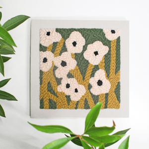 慢点点手作戳戳绣diy毛线手工材料包家居装饰画戳戳乐自制挂画