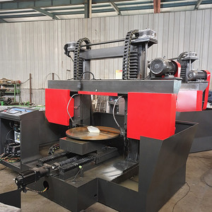 金属带锯床全自动玉石翡翠切割机数控旋转平切锯超薄高速锯床定制