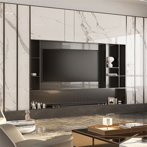 不锈钢嵌入式壁龛轻奢电视柜背景墙金属浴室卫生间置物架黑钛金板