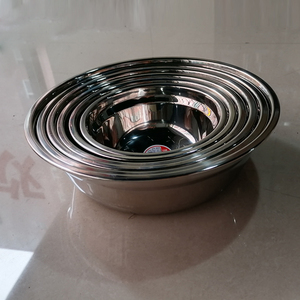 圆形无锈钢碗