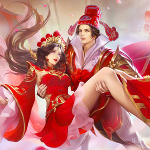 90朱左欣晓淘宝王者荣耀 大圣娶亲 一生所爱 露娜 孙悟空 至尊宝