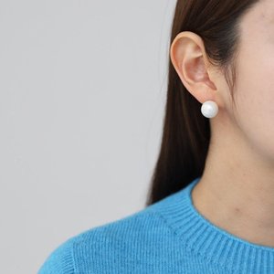 现noii 小崔韩国东大门代购春季新款 简约气质珍珠耳钉A0223027