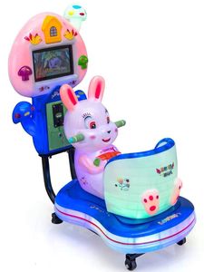 电动MP5儿童小孩摇摆机动画片宝宝家用摇摇车扫码商用投币玩具车