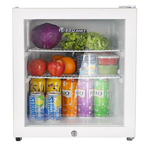 欧立 BC-45MC钢化玻璃带锁家用冷藏柜小冰箱展示饮料保鲜柜单门