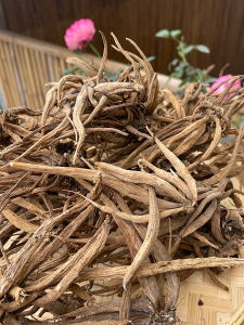 干品大蓟根晒干虎刺鸡角刺中药材草药农家自采500g包邮