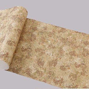 复古咖色暗纹墙纸客厅餐厅酒店服装店养生馆美式蓝色北欧白色壁纸