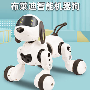 布莱迪智能宠物机器狗迪卡特机器宠物儿童机器人玩具对话男孩益智
