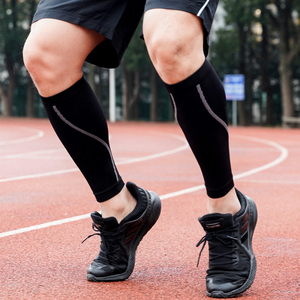 高档压缩小腿套专业马拉松护小腿男女运动越野跑步功能压力套袜子