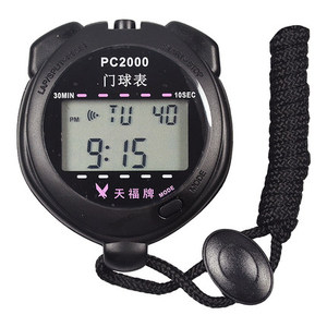 门球表 天福PC2000挂式  秒表计时器门球计时表比赛防水裁判用品