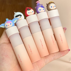 judydoll橘朵唇泥泡泡玛特联名款盲盒口红秋冬平价唇釉哑光juduo