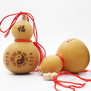 天然葫芦镇宅摆件招财八卦老葫芦车挂件开口野生真葫芦挂件门挂饰