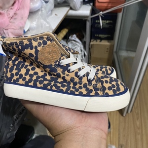 hm正品童鞋 高帮帆布鞋 加薄棉板鞋 男女 专柜新款