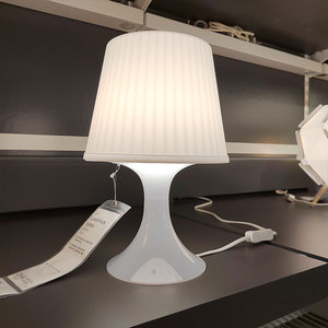 IKEA宜家拉姆本台灯简约百搭灯具北欧风客厅书房家用灯装饰床头灯