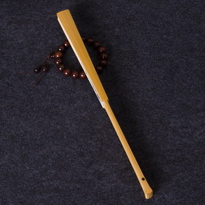 马牙头玉竹文玩折扇95寸16方宣纸水磨苏工男扇空白扇面扇骨竹扇子