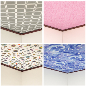 农村老房子吊顶布室内屋顶遮灰布防尘布加密简易瓦房吊顶布棚顶布