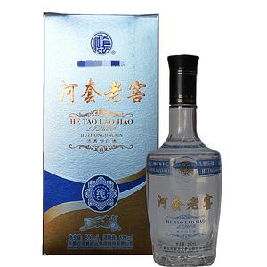 2011年河套老窖52度浓香型粮食白酒玻璃瓶500ml陈年库存内蒙老酒