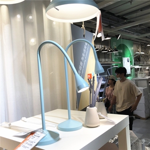 ikea宜家 简索 阅读灯 写字灯 led壁装/夹式射灯床头led夹子台灯