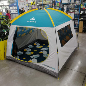 迪卡侬帐篷户外34人