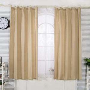 卡其色成品窗帘