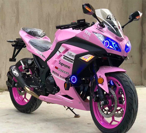 进口川崎小忍者400双缸地平线跑车雅马哈r35上牌重机车二手摩托车