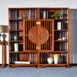 书架置物架仿古