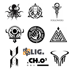 绮丽屋日本动漫周边明日方舟阵营图标深海猎人墙贴车贴电脑贴包邮