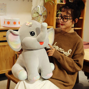 ins网红可爱毛绒大象玩具小象公仔生日礼物玩偶软体公仔定制