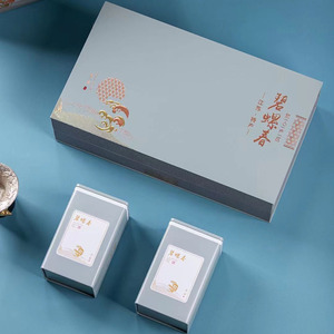 250克500克绿茶通用绿杨春碧螺春雨花茶茶叶空包装礼盒礼品盒包装