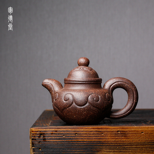 军德堂紫砂壶 国高工 许双军 全手工 掇球如意 雪花泥  150|300cc