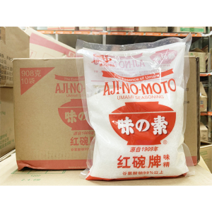 味之素红碗牌味精908g*10袋 99度发酵调料日本料理餐饮增鲜商用