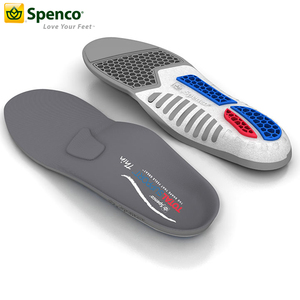 新品Spenco薄款跑步鞋垫矫正扁平足足底筋膜 炎足内外翻矫正鞋垫