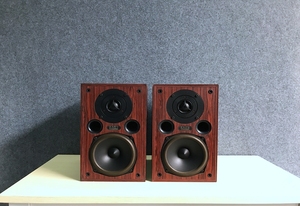 二手发烧进口hifi音箱书架式