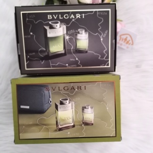 正品】bvlgari宝格丽紫晶女士淡香水 2支75g身体乳套装礼物1人付款