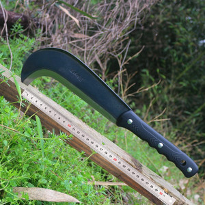 锰钢砍柴刀长柄砍竹刀手工锻打农家用砍树刀劈柴户外伐木刀蔑竹刀