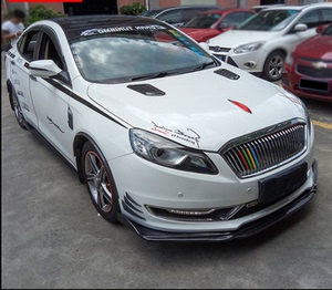 适用于14-20款奔腾b70包围改装碳纤前铲前唇侧裙后包角扰流板套件