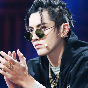 圆形复古中国有嘻哈吴亦凡同款眼镜墨镜潮男士网红太子镜太阳镜女