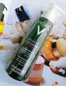 vichy薇姿净颜无瑕控油祛痘洁面啫喱200ml 氨基酸洗面奶 温和控油