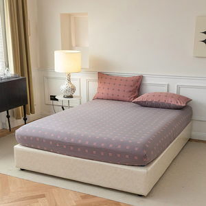 0020人付款淘宝无印良品日式双层纱床笠单件全棉床单保护套软糯纱布