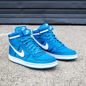 代购天蓝色耐克男鞋 nike 高帮板鞋 vandal supreme 318330-400