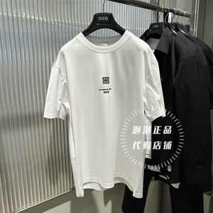 GXG男装2024夏季新款专柜正品国内代购圆领短袖T恤G24X442092001