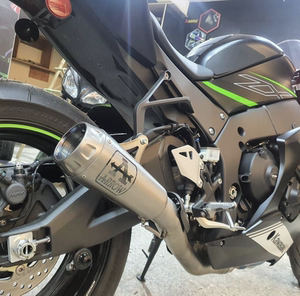 kawasaki 川崎2021 zx-10r 排气 意大利arrow箭牌钛合金中尾一体
