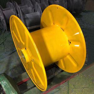 400~1000冲压铁盘电线电缆绕线盘绞线放线盘钢板焊接工字轮线轴.