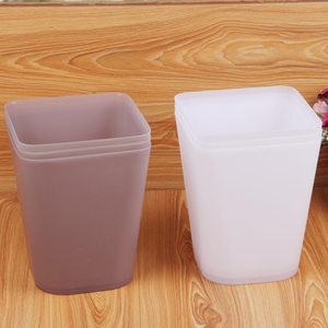 厂家直销 塑料方形垃圾桶耐摔塑料桶客厅卫生间卧室办公室纸篓