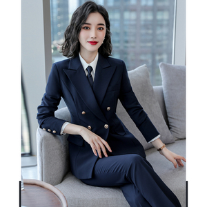 品牌职业装西装套装女总裁商务正装白领上班职场面试售楼部工作服